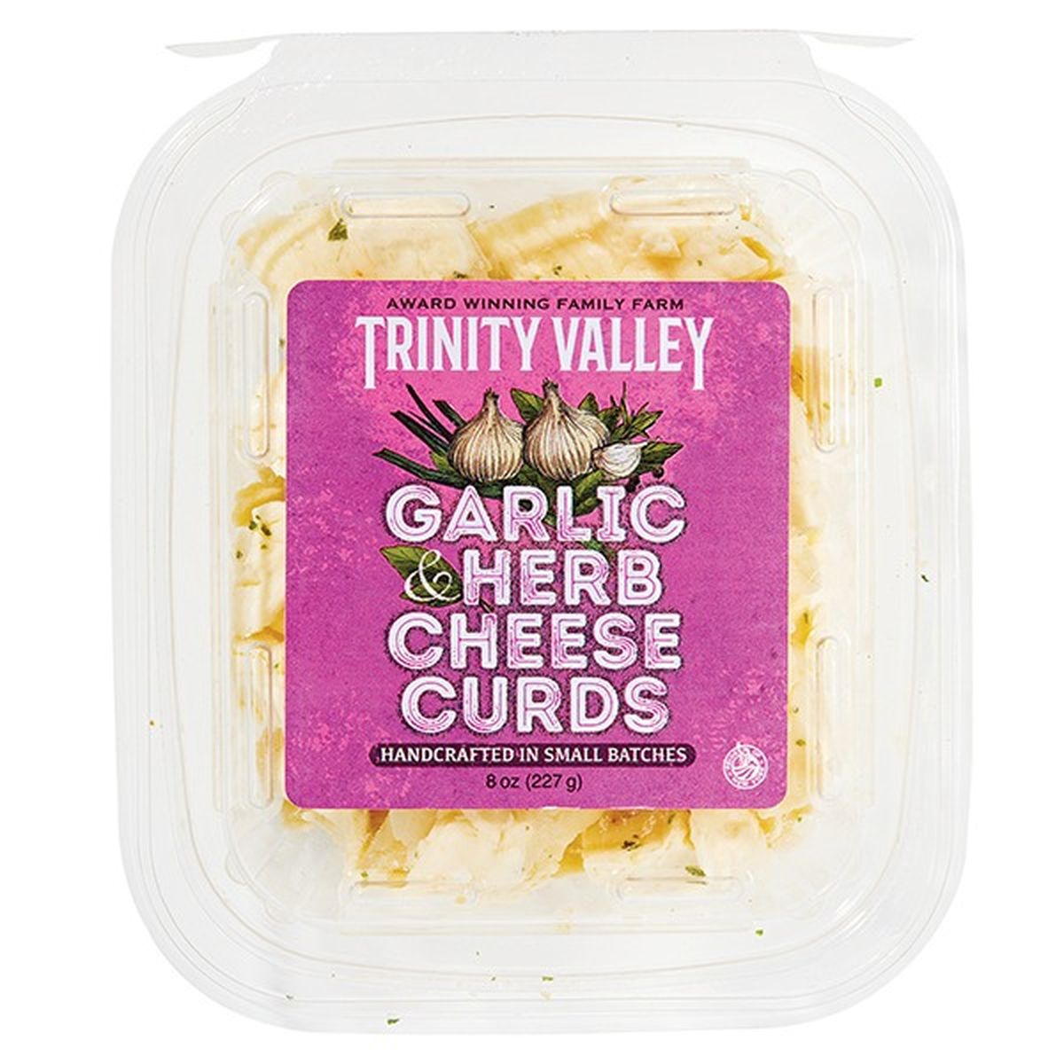 Calories in Trinity Valley Garlic & Herb Cheese Curds