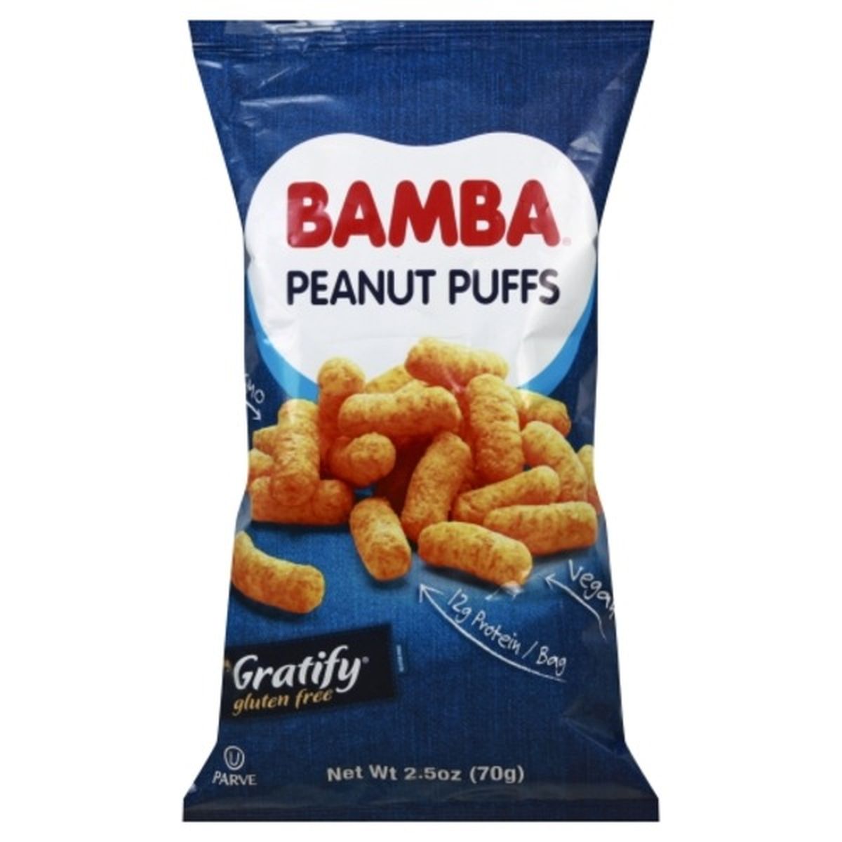 Calories in Bamba Peanut Puffs