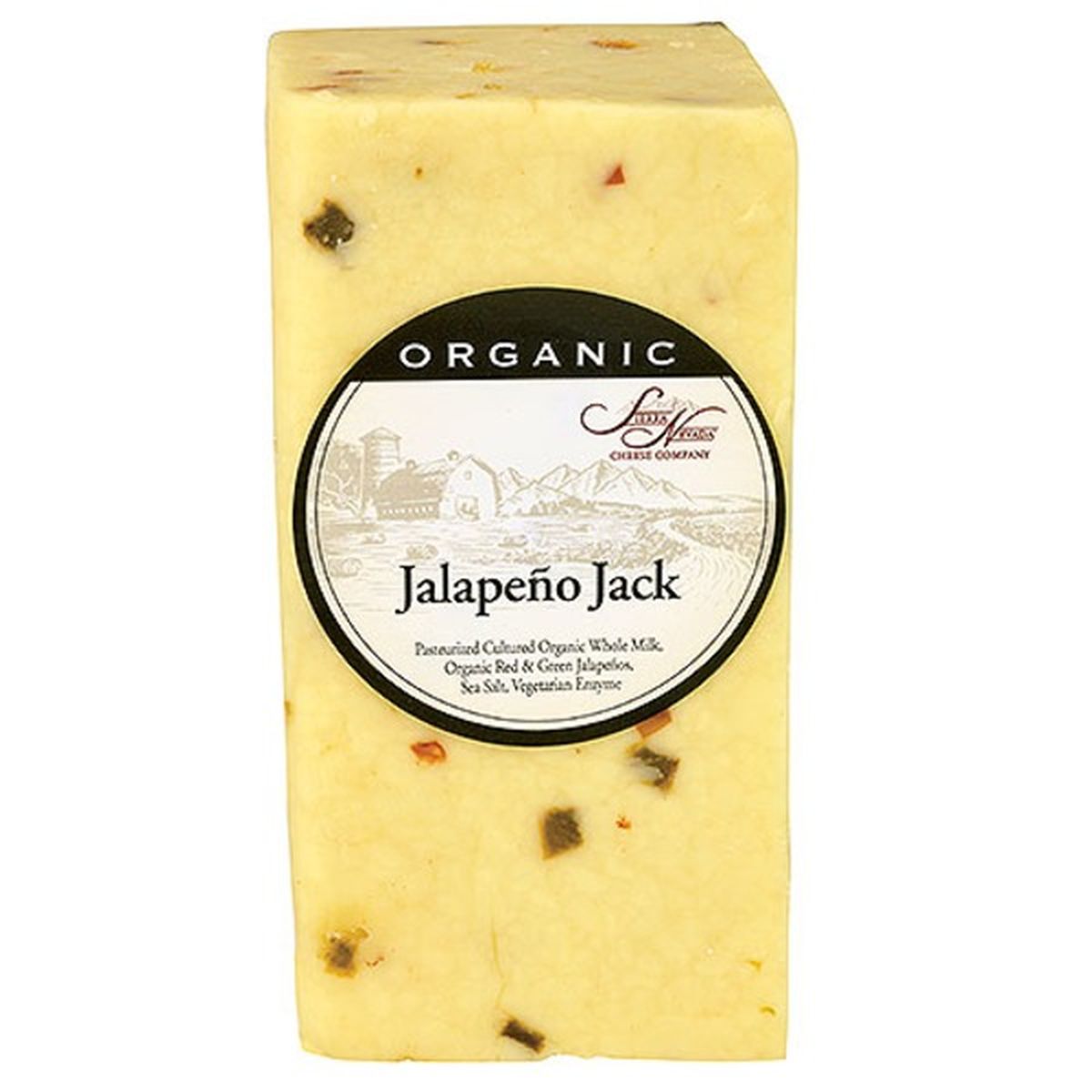 Calories in Sierra Nevada Organic Jalapeno Jack Cheese