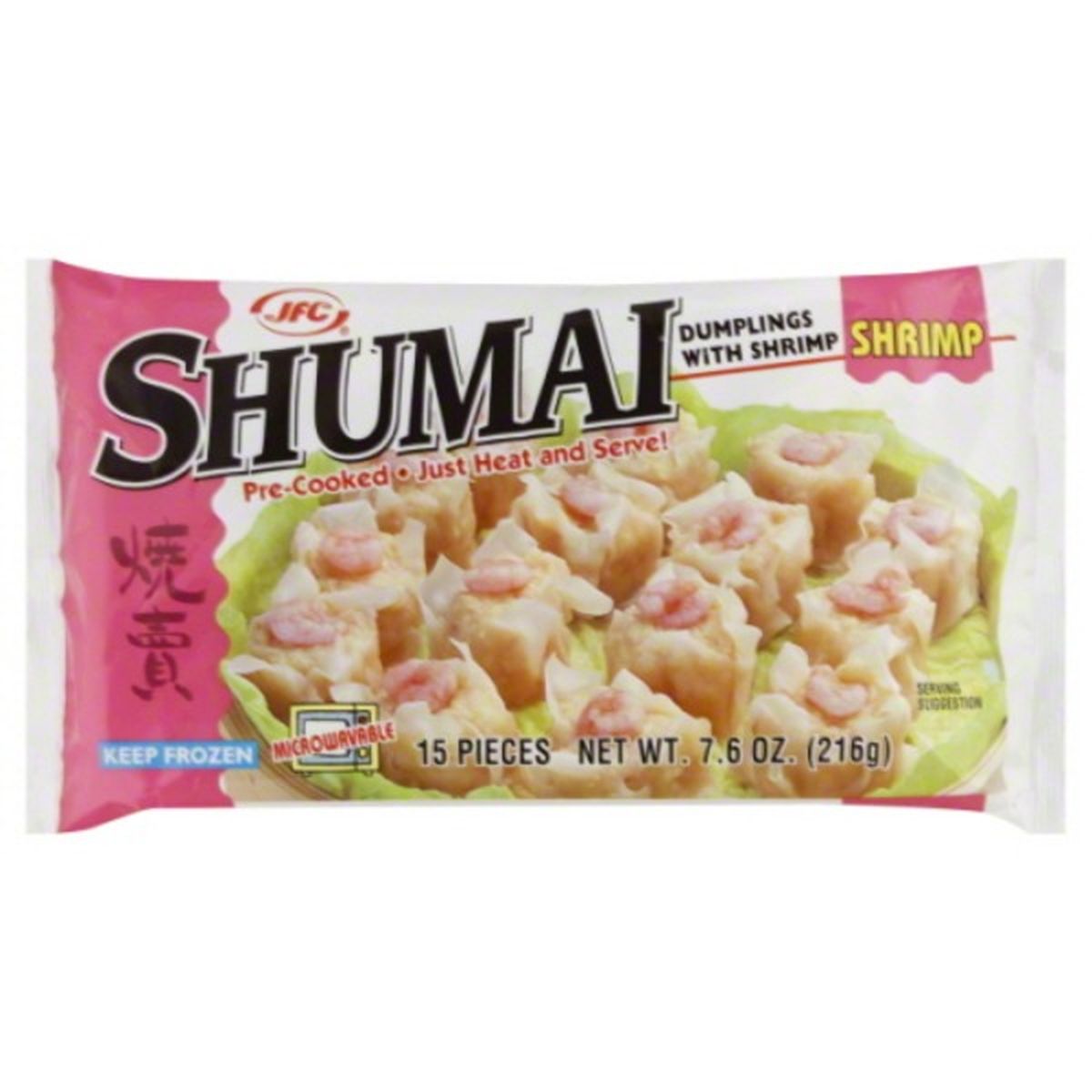 Calories in JFC Shumai, Shrimp
