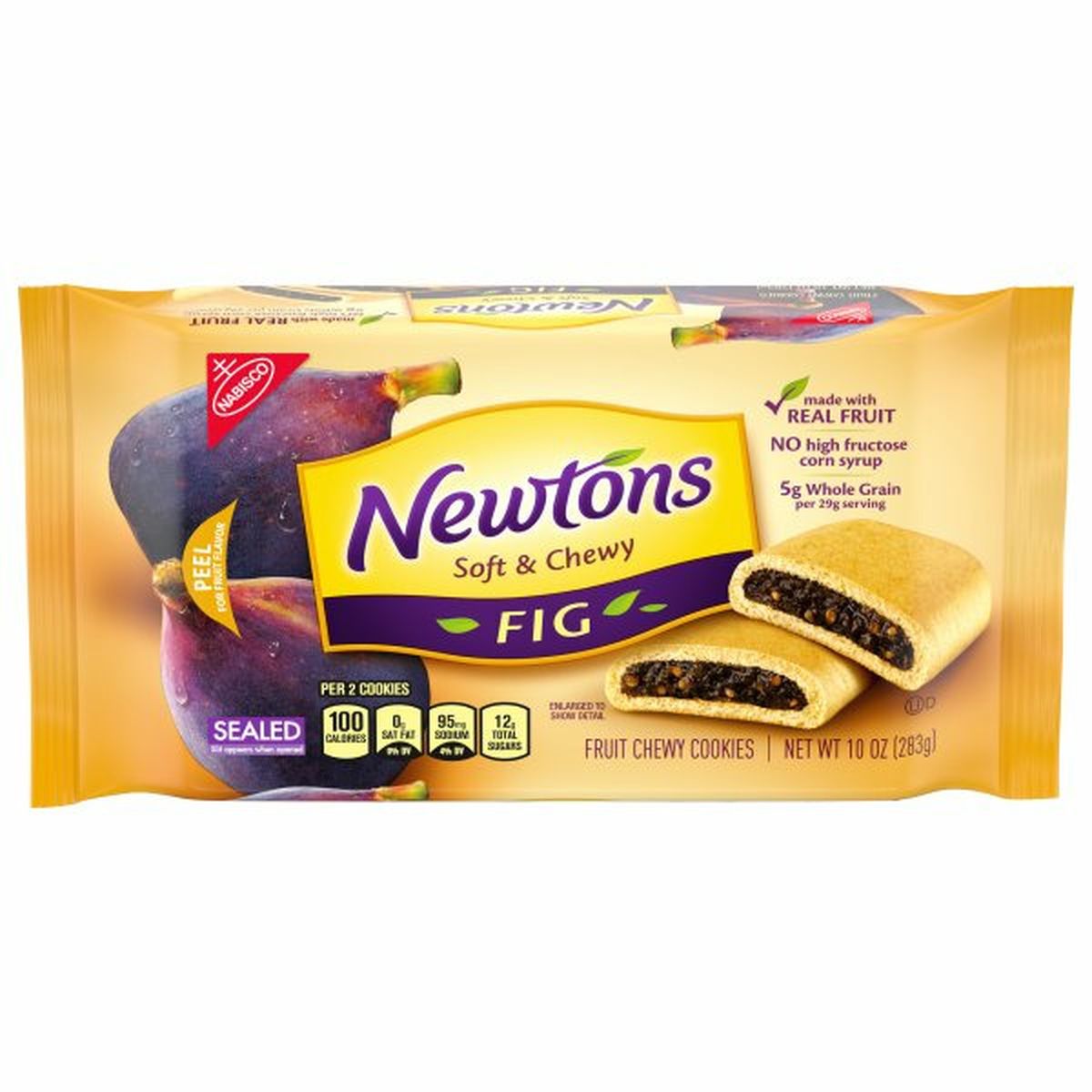Calories in Newtons Cookies, Soft & Fruit Chewy, Fig