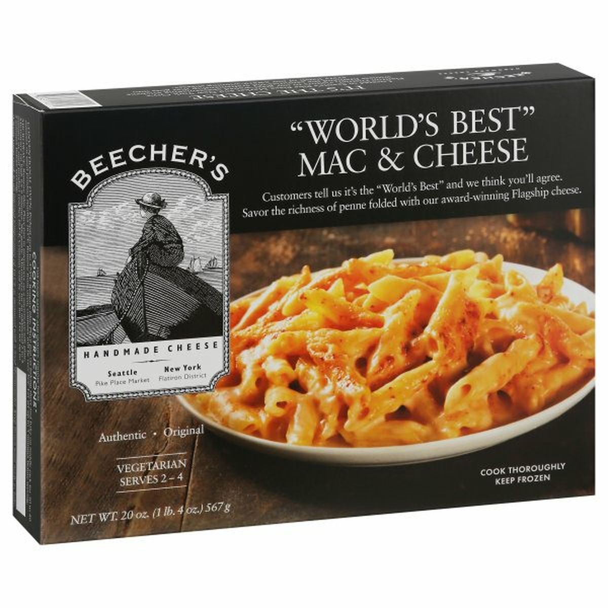Calories in Beecher's Mac & Cheese, World's Best
