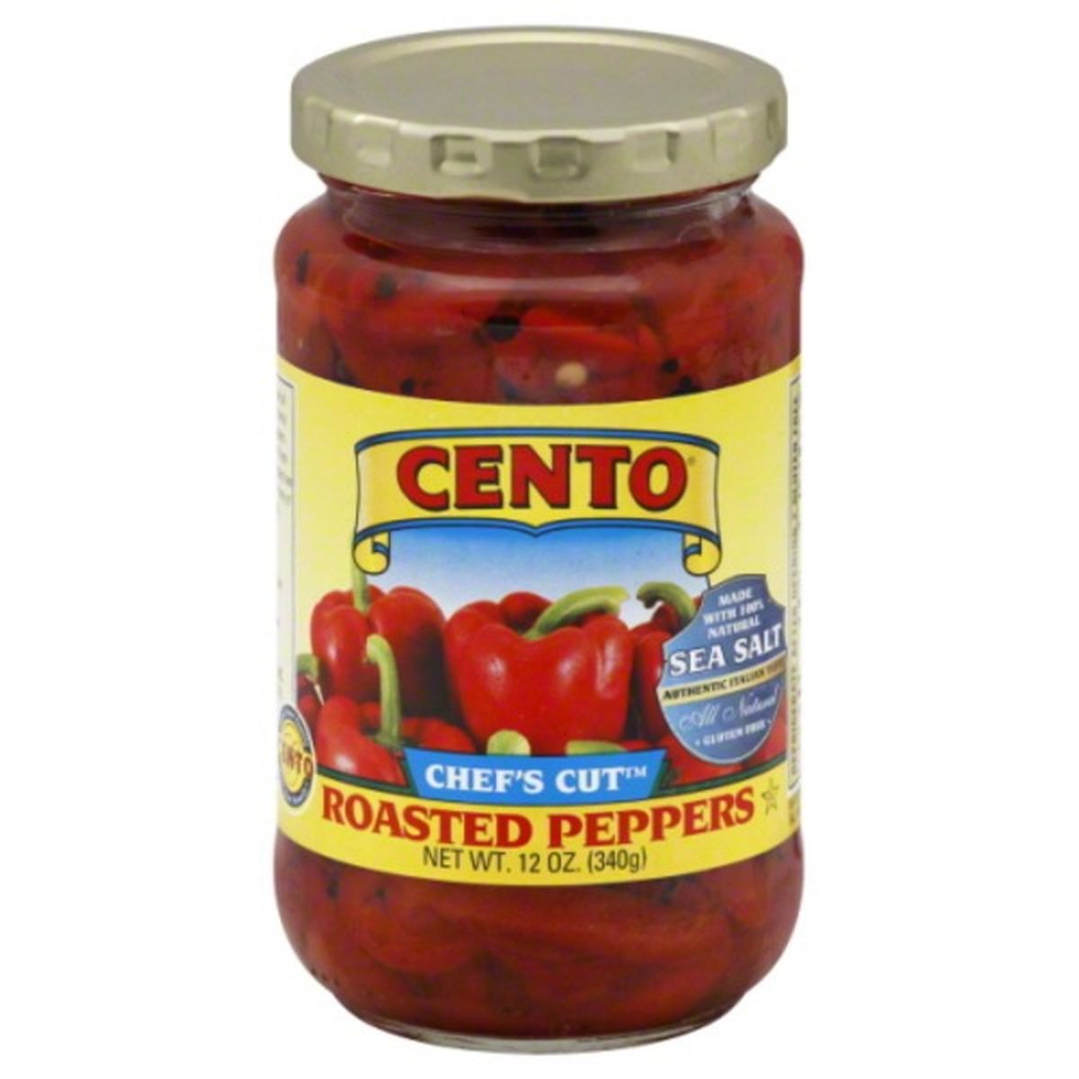Calories in Cento Peppers, Roasted, Chef's Cut