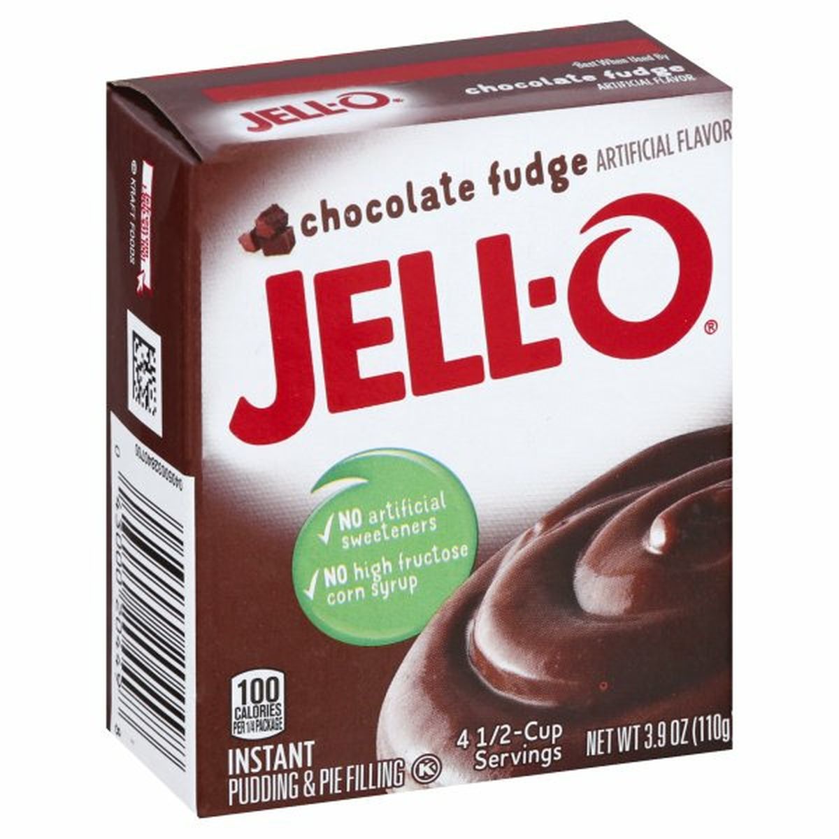 Calories in Jell-O Pudding & Pie Filling, Instant, Chocolate Fudge