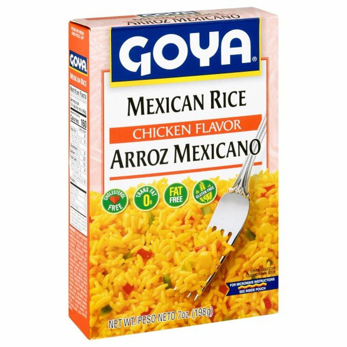 Calories in Goya Mexican Rice, Chicken