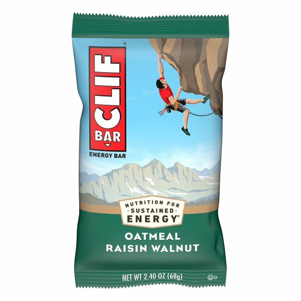 Calories in CLIF BAR Energy Bar, Oatmeal Raisin Walnut