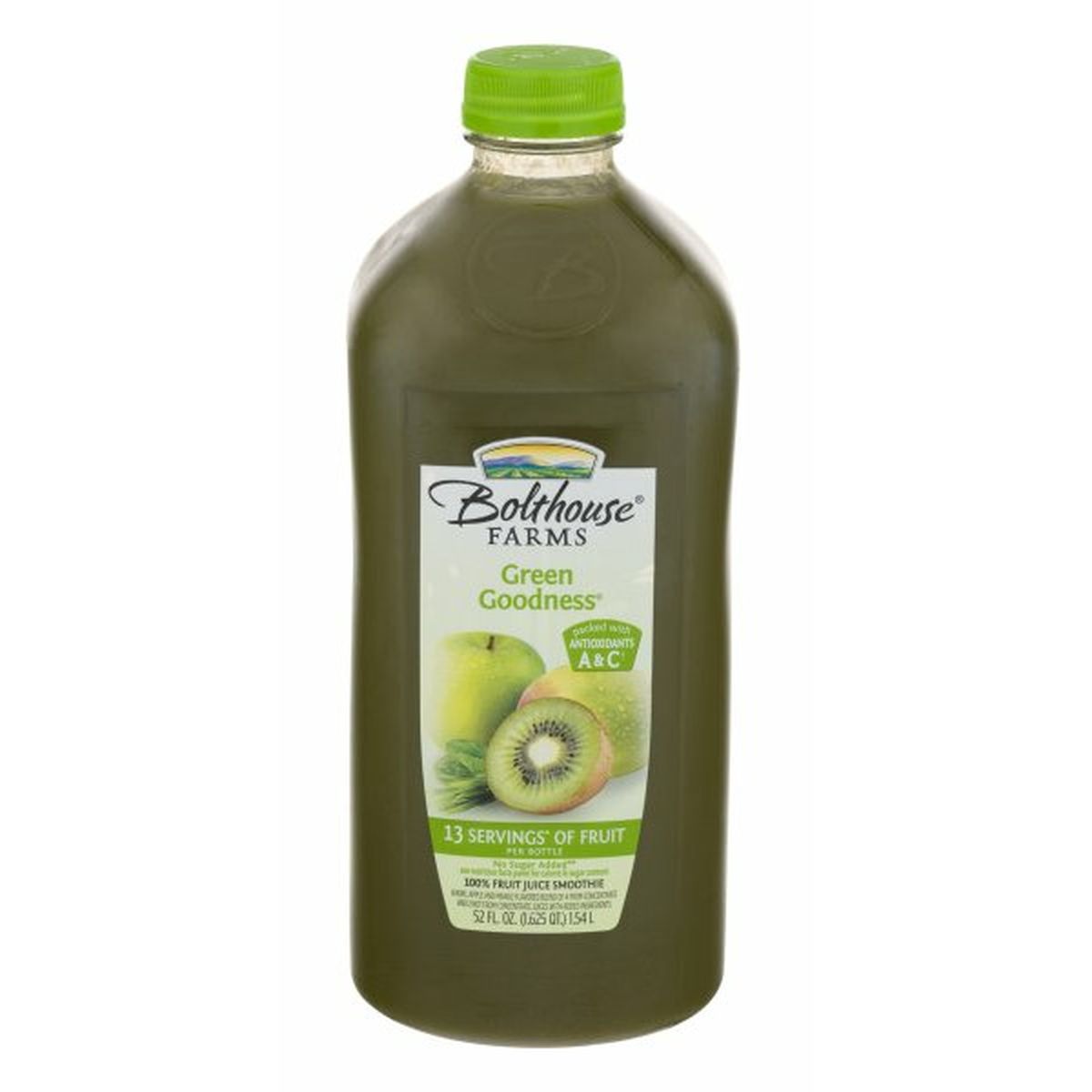 Calories in Bolthouse Farms Green Goodness Green Goodness Juice Smoothie
