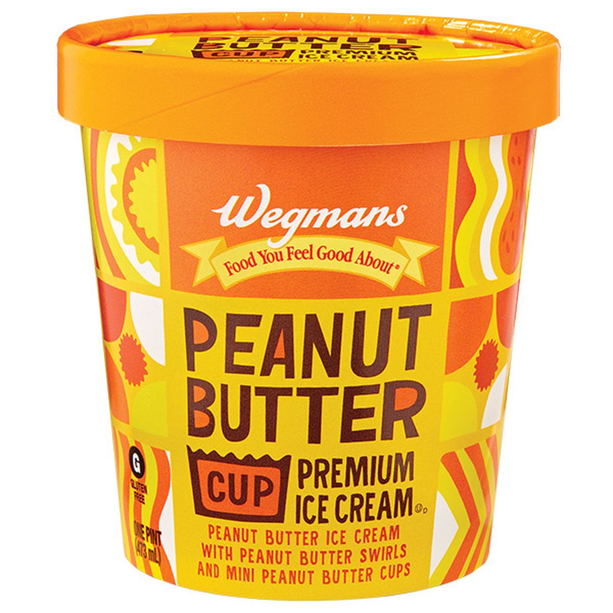 Calories in Wegmans Peanut Butter Cup Premium Ice Cream
