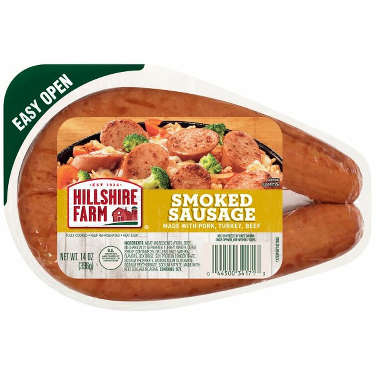 Calories in Hillshire Farm Smoked Sausage