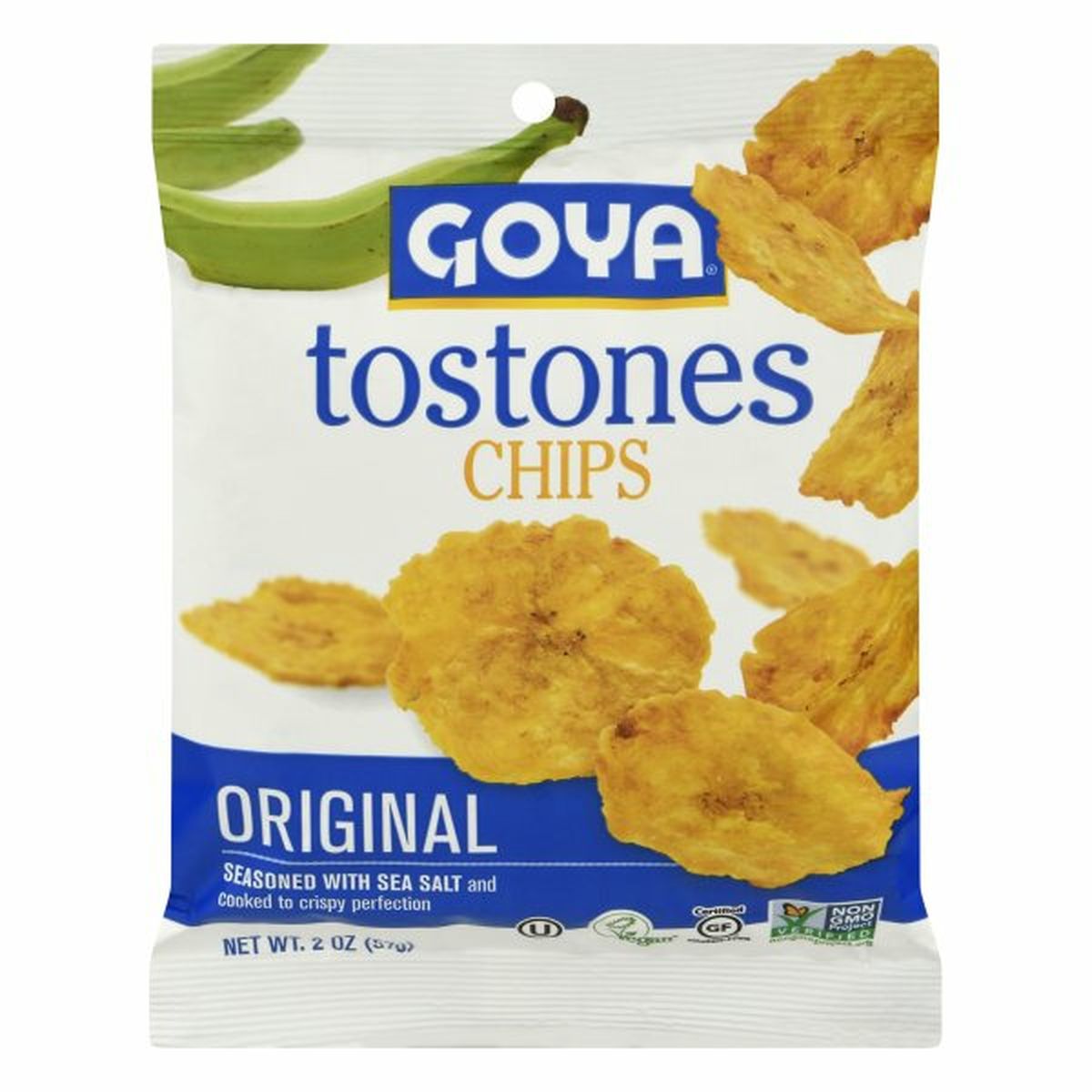 Calories in Goya Chips, Tostones, Original
