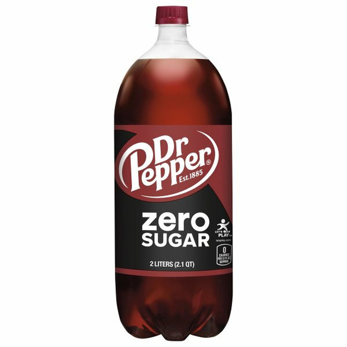 Calories in Dr Pepper Zero Sugar Soda, Zero Sugar