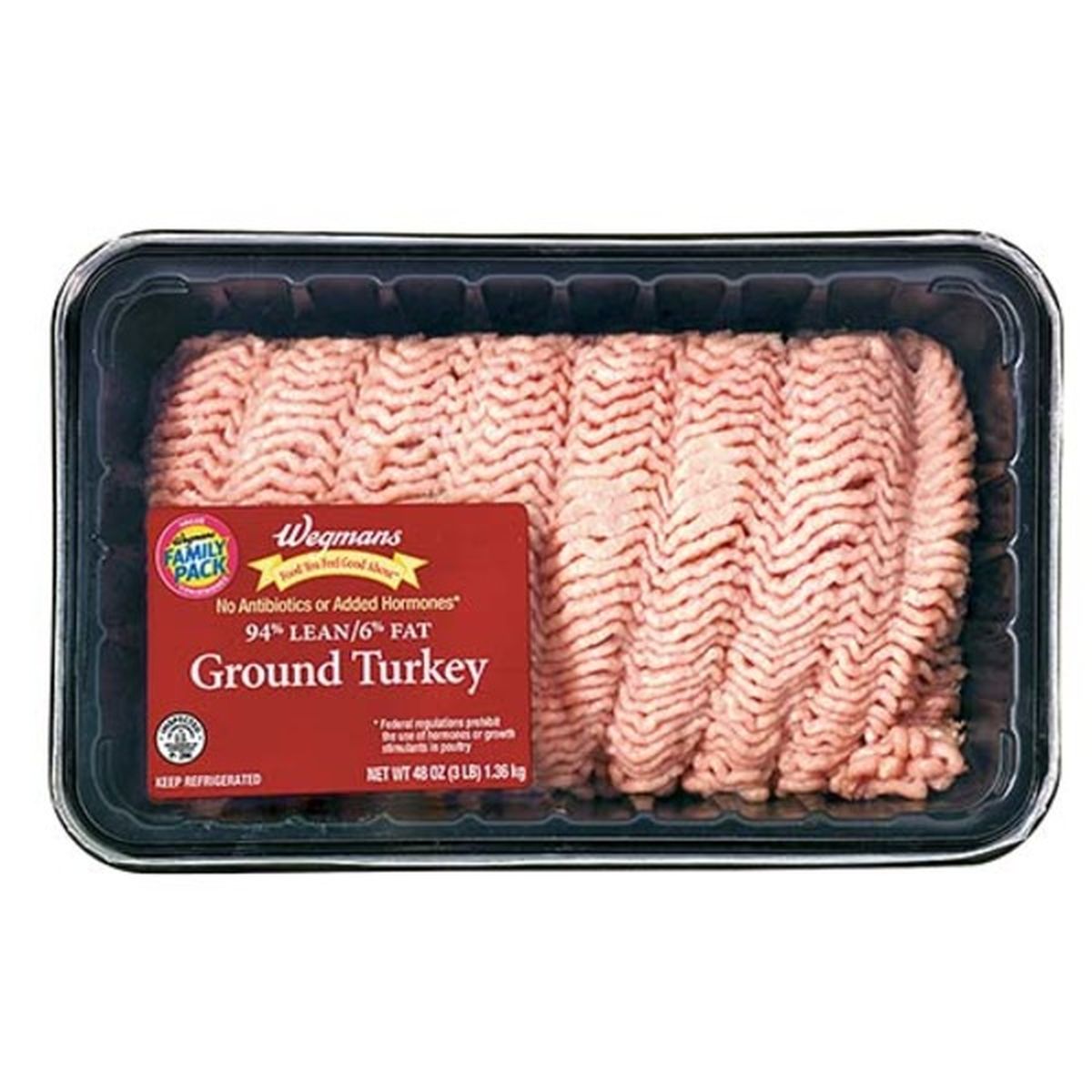 Calories in Wegmans Ground Turkey