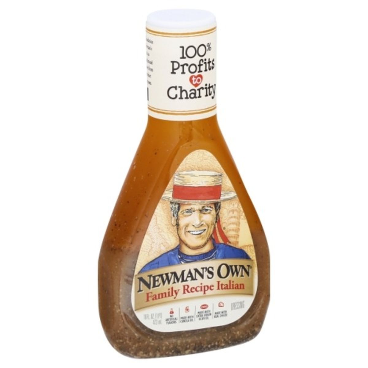 Calories in Newman's Own Dressing, Italian, Family Recipe