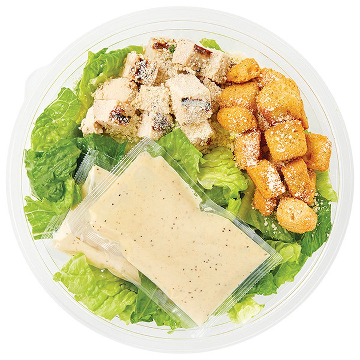 Calories in Wegmans Large Caesar Salad with Chicken