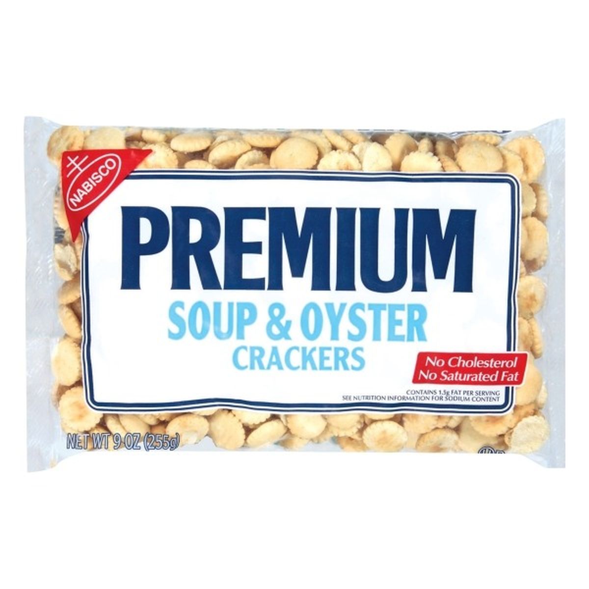 Calories in Premium Crackers, Soup & Oyster