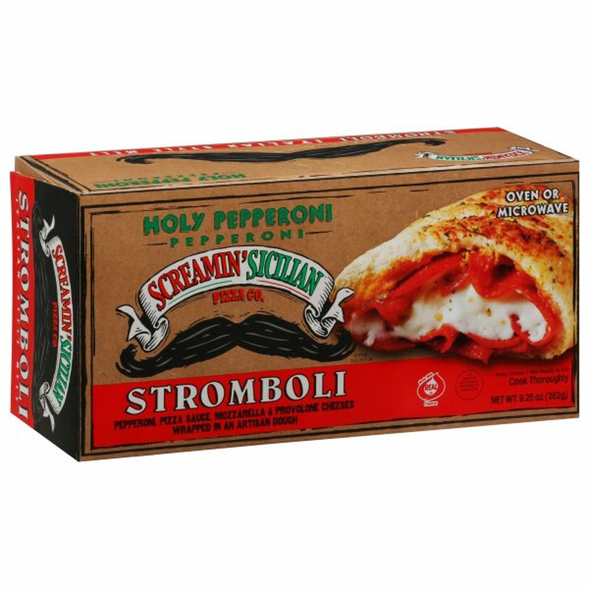 Calories in Screamin' Sicilian Stromboli, Holy Pepperoni