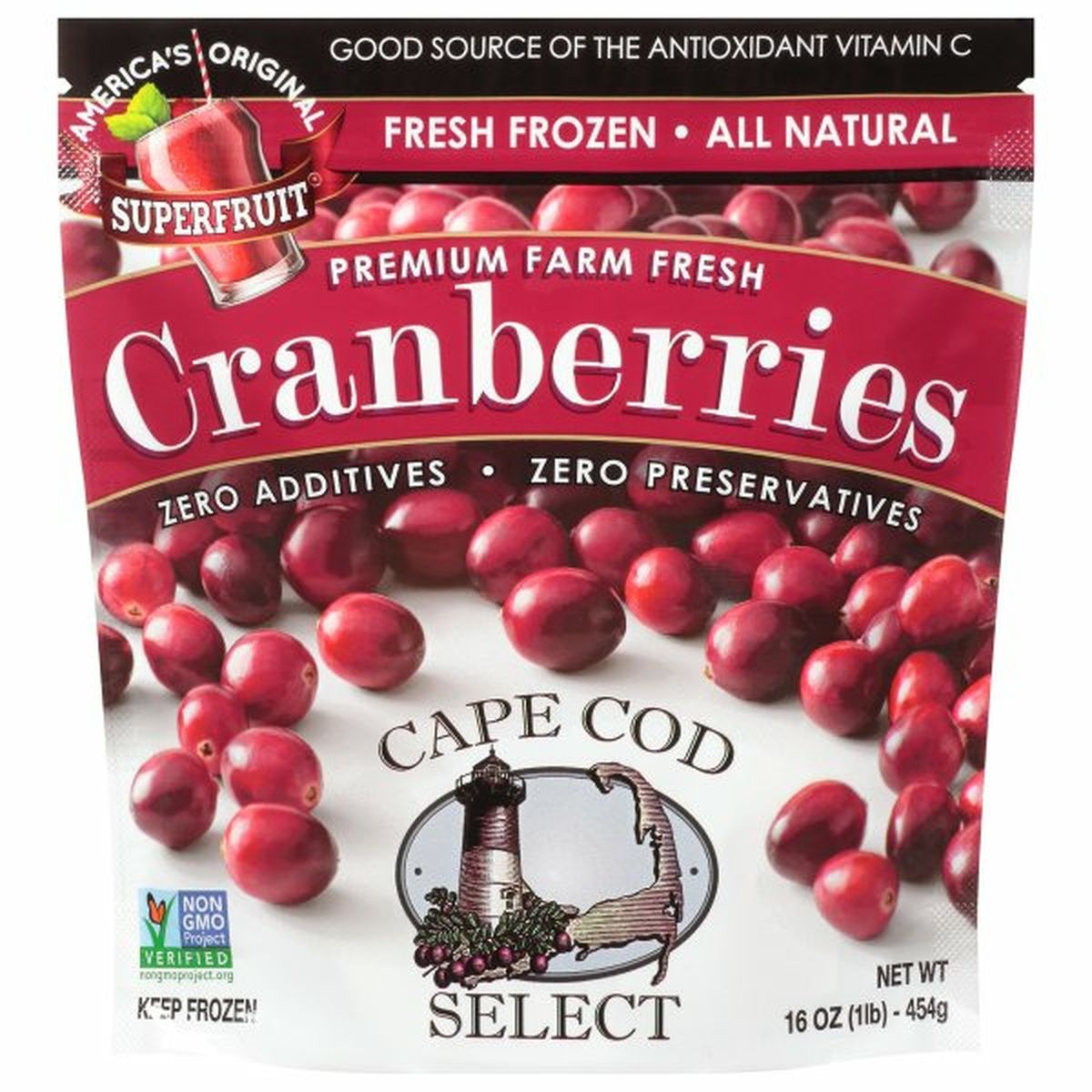 Calories in Cape Cod Select Cranberries