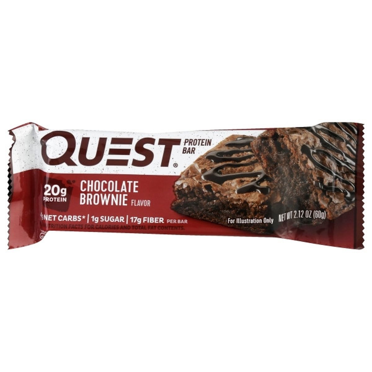 Calories in Quest Protein Bar, Chocolate Brownie Flavor