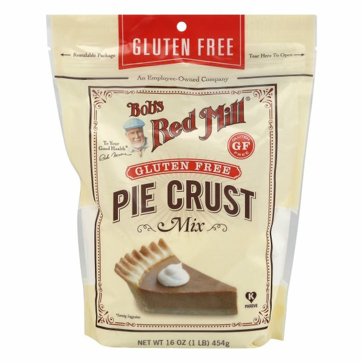 Calories in Bob's Red Mill Pie Crust Mix, Gluten Free