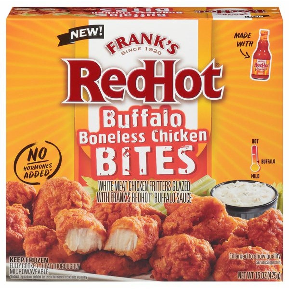 Calories in Frank's RedHots  Buffalo Boneless Chicken Bites