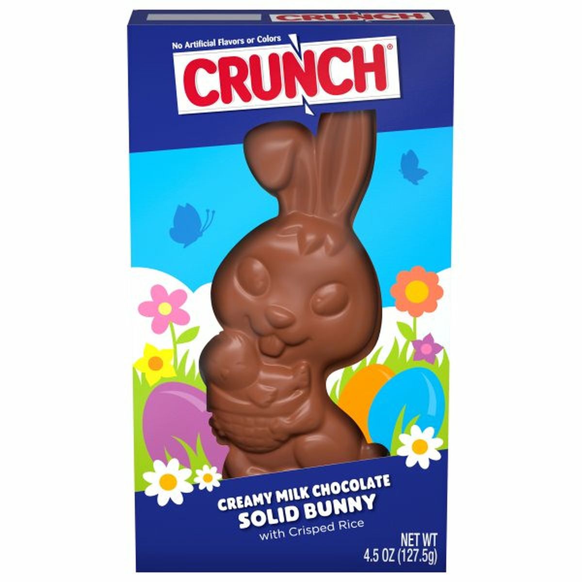 Calories in Crunch Solid Bunny, Creamy Milk Chocolate
