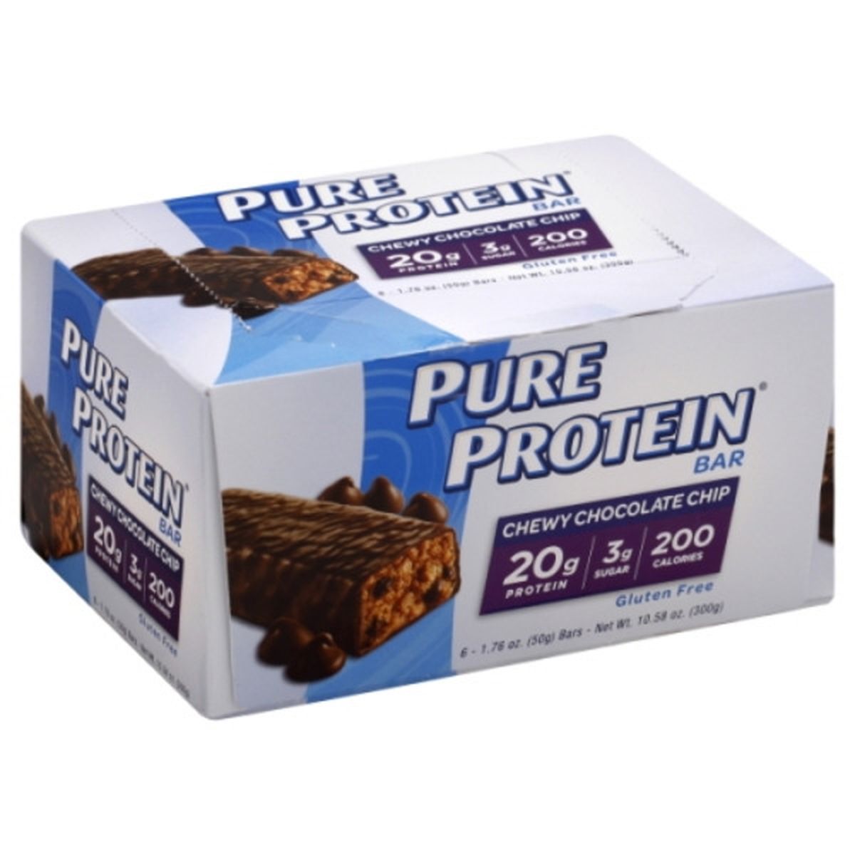 Calories in Pure Protein Protein Bar, Chewy Chocolate Chip