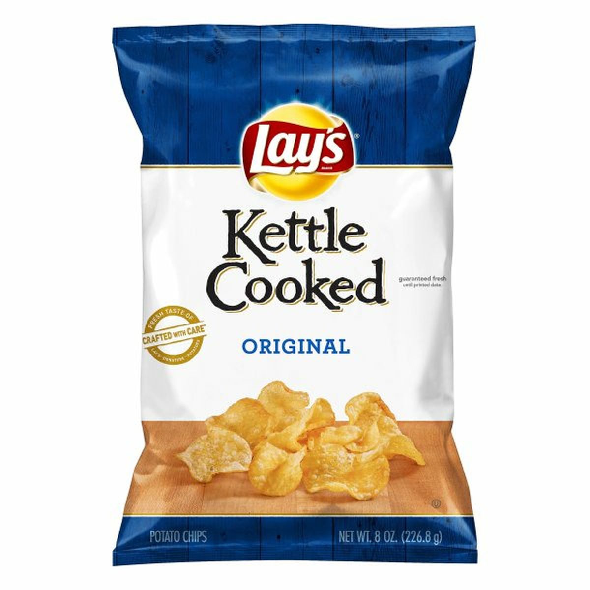 Calories in Lay's Kettle Cooked Potato Chips, Original