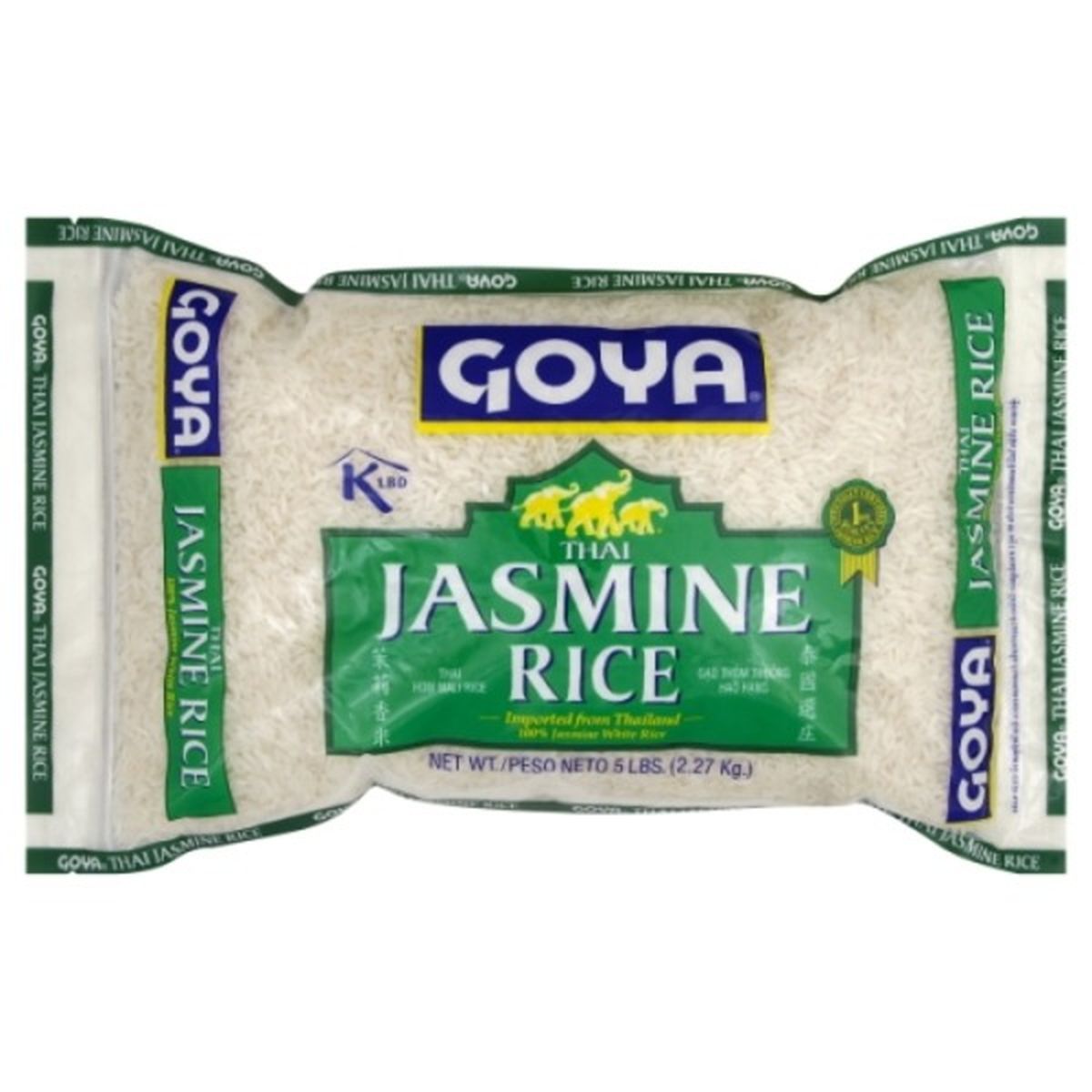 Calories in Goya Jasmine Rice, Thai