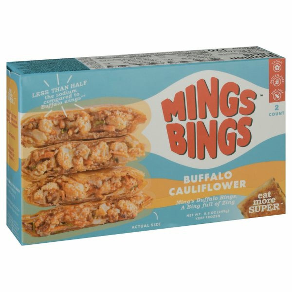 Calories in MingsBings Bings, Buffalo Cauliflower