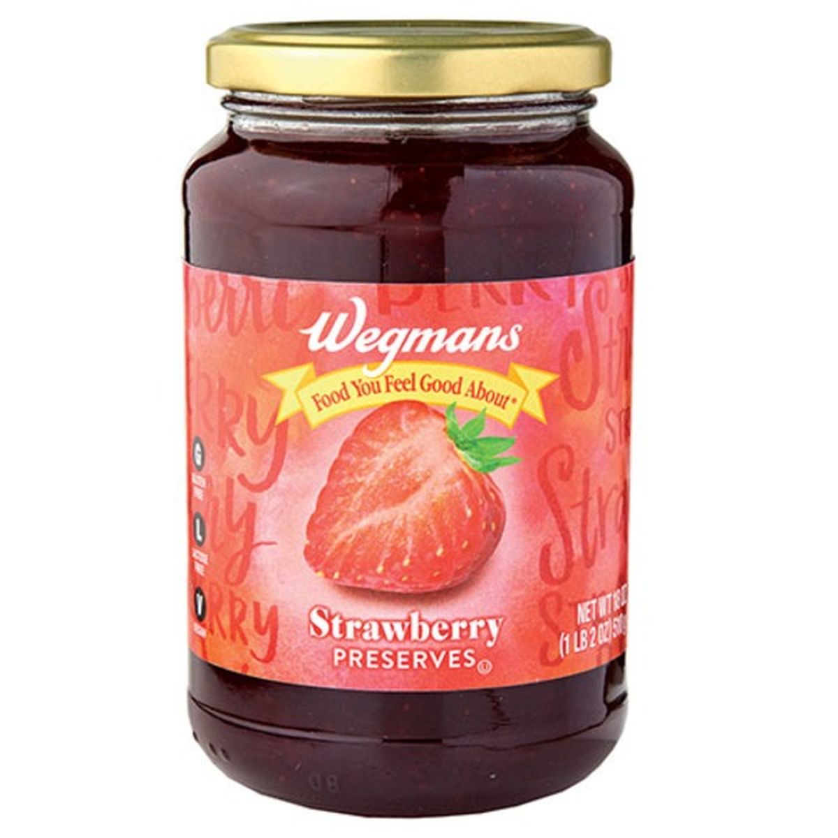 Calories in Wegmans Strawberry Preserves