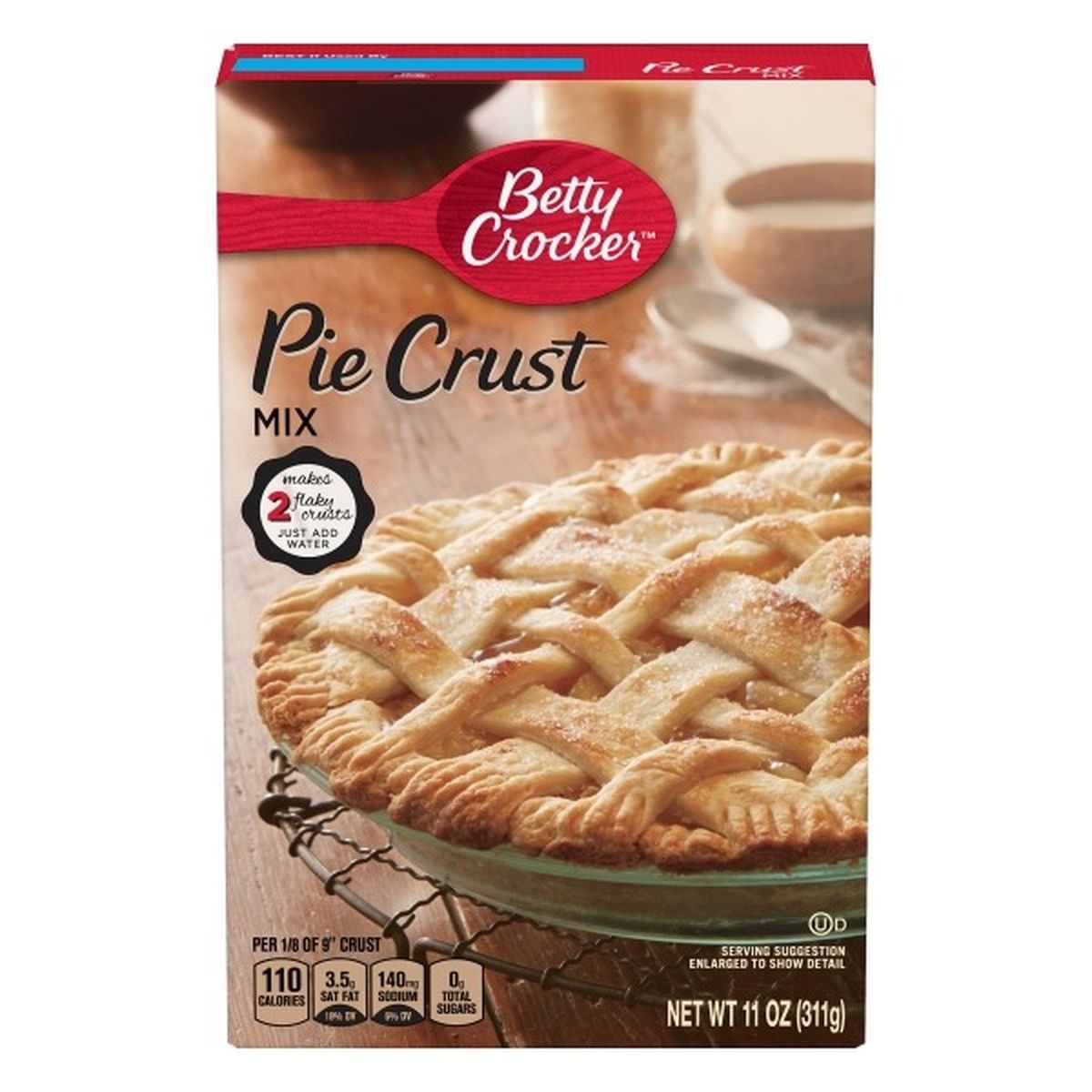 Calories in Betty Crocker Pie Crust Mix