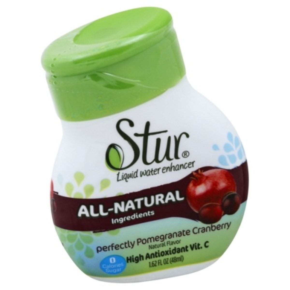 Calories in Stur Liquid Water Enhancer, Perfectly Pomegranate Cranberry