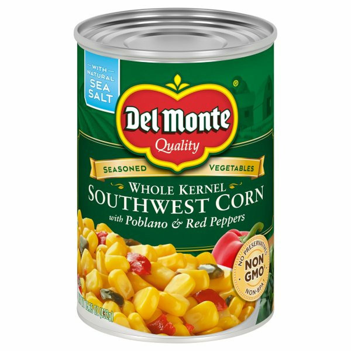 Calories in Del Monte Southwest Corn, Whole Kernel