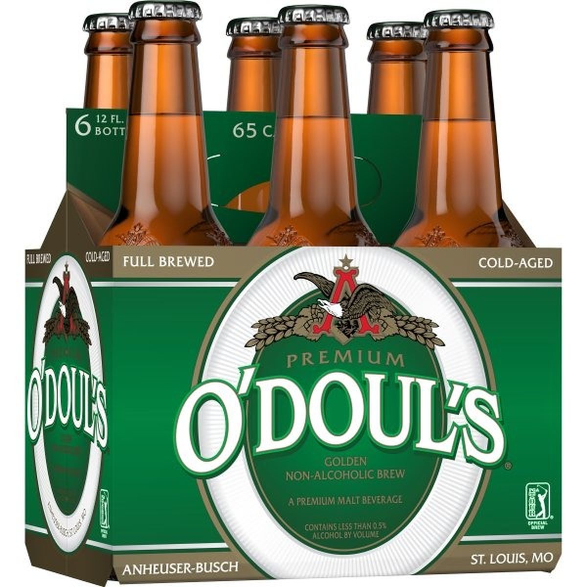 Calories in O'Doul'S Premium Golden Non-Alcoholic Brew,  6/12 oz bottles