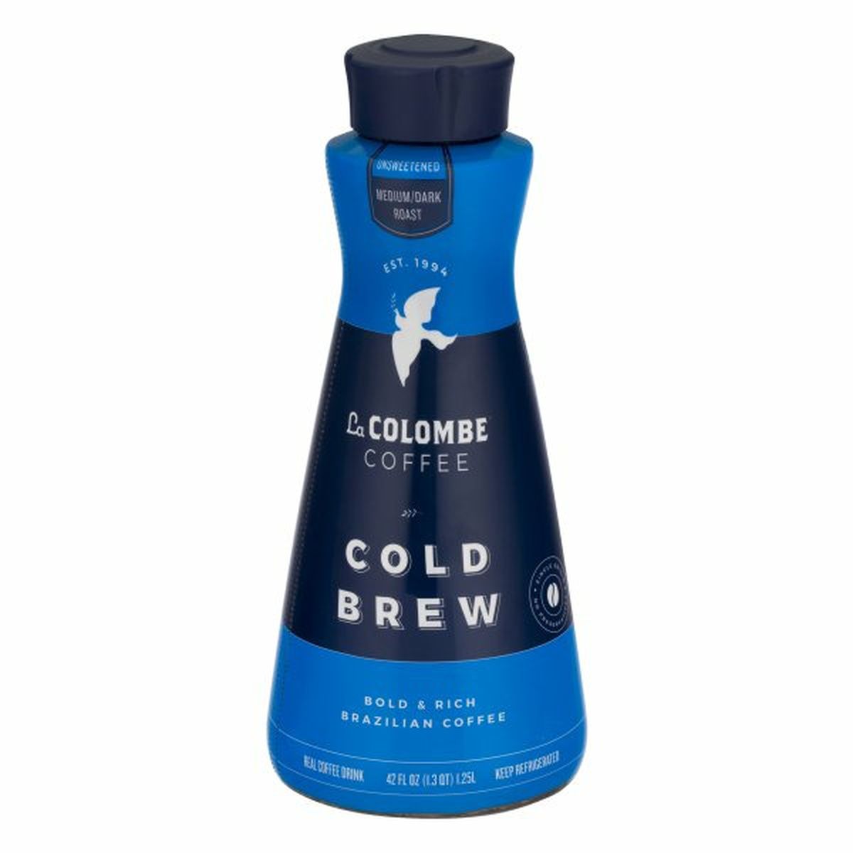 Calories in La Colombe Coffee Drink, Real, Cold Brew, Medium/Dark Roast, Unsweetened