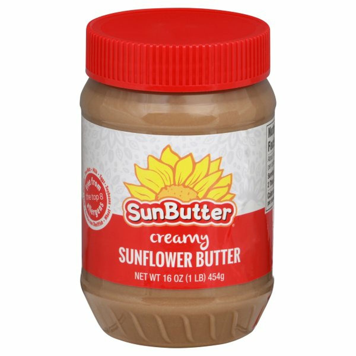 Calories in Sunbutter Sunflower Butter, Creamy