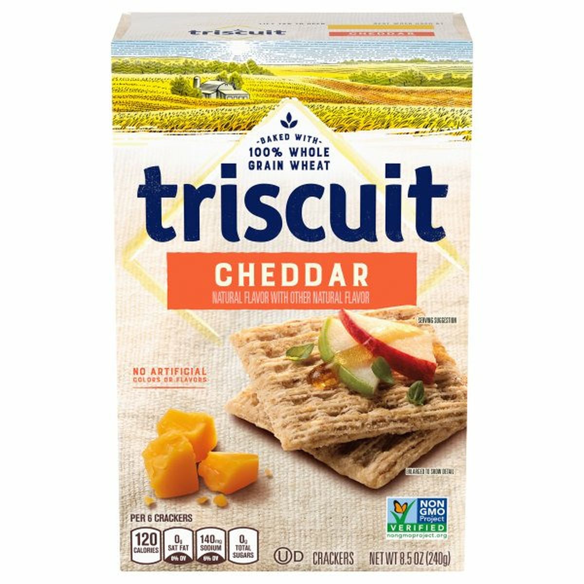 Calories in Triscuit Crackers, Cheddar