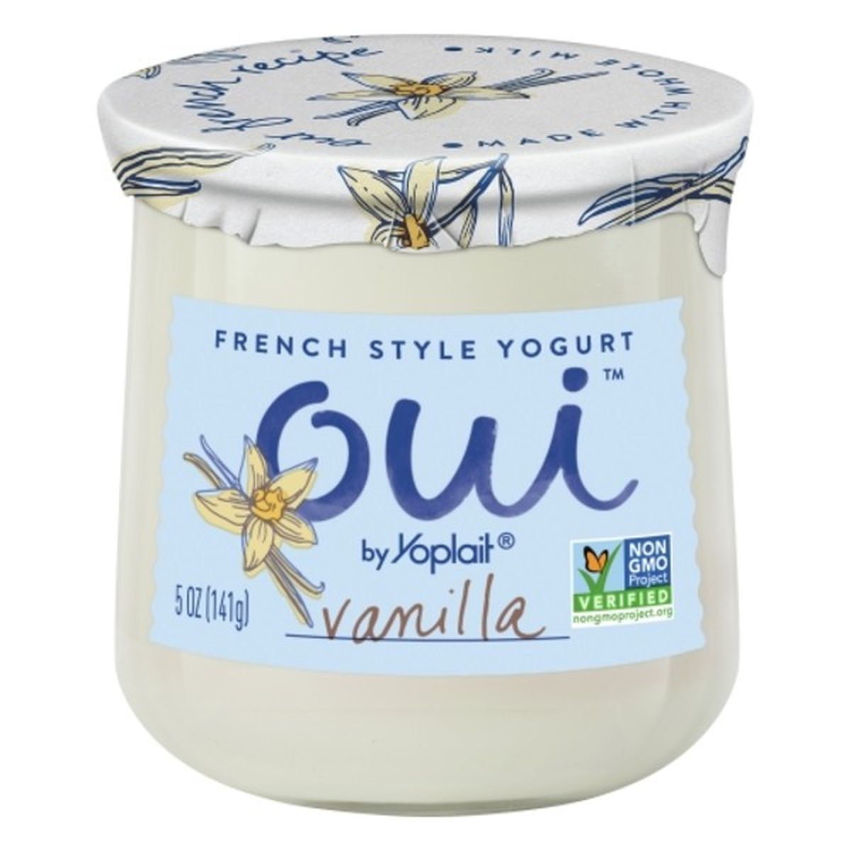Calories in Oui by Yoplait Yogurt, Vanilla, French Style