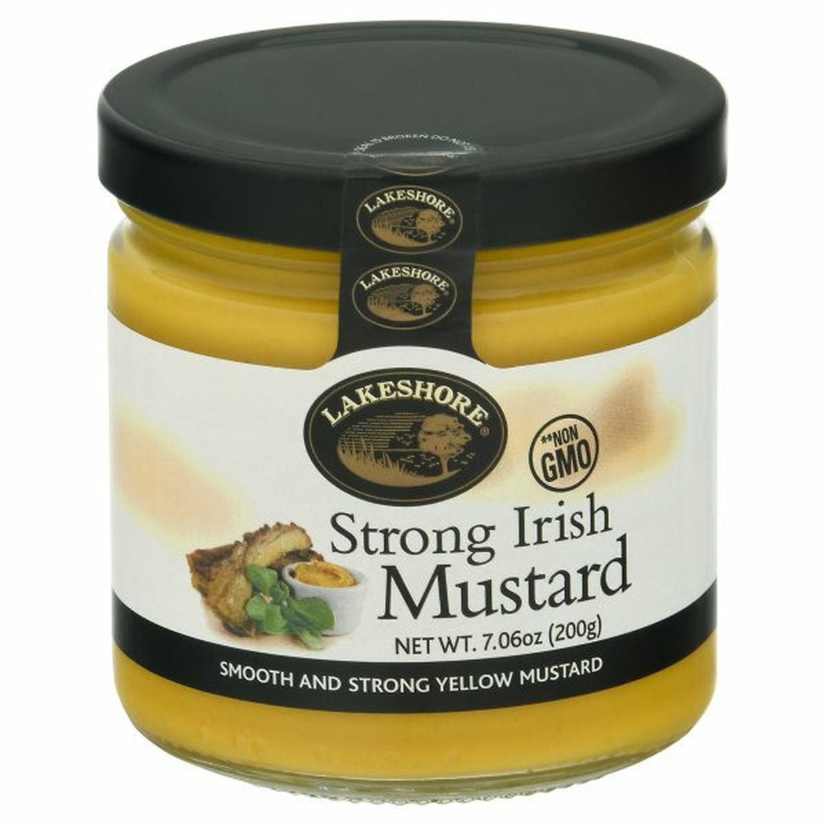 Calories in Lakeshore Mustard, Strong Irish