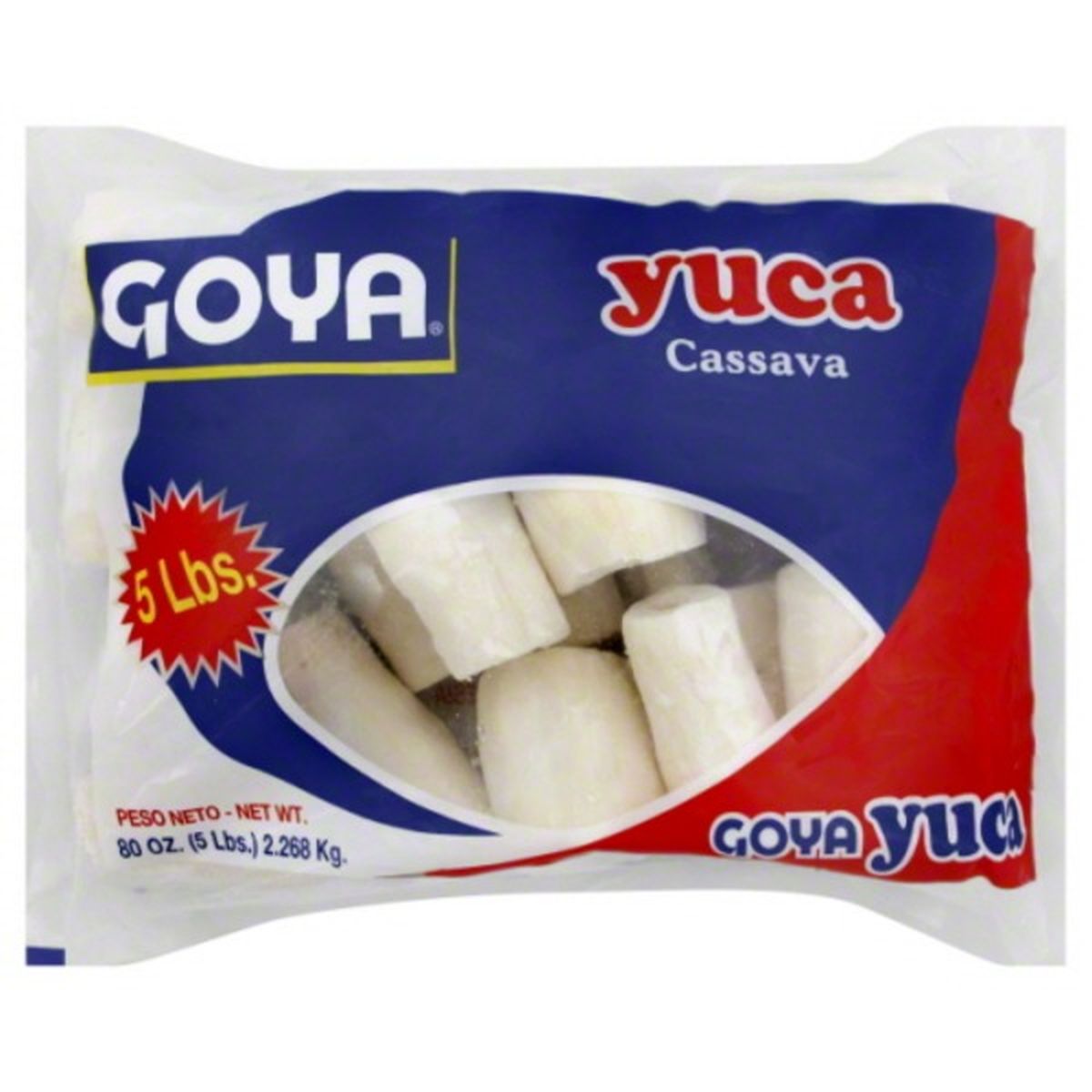 Calories in Goya Cassava, Yuca