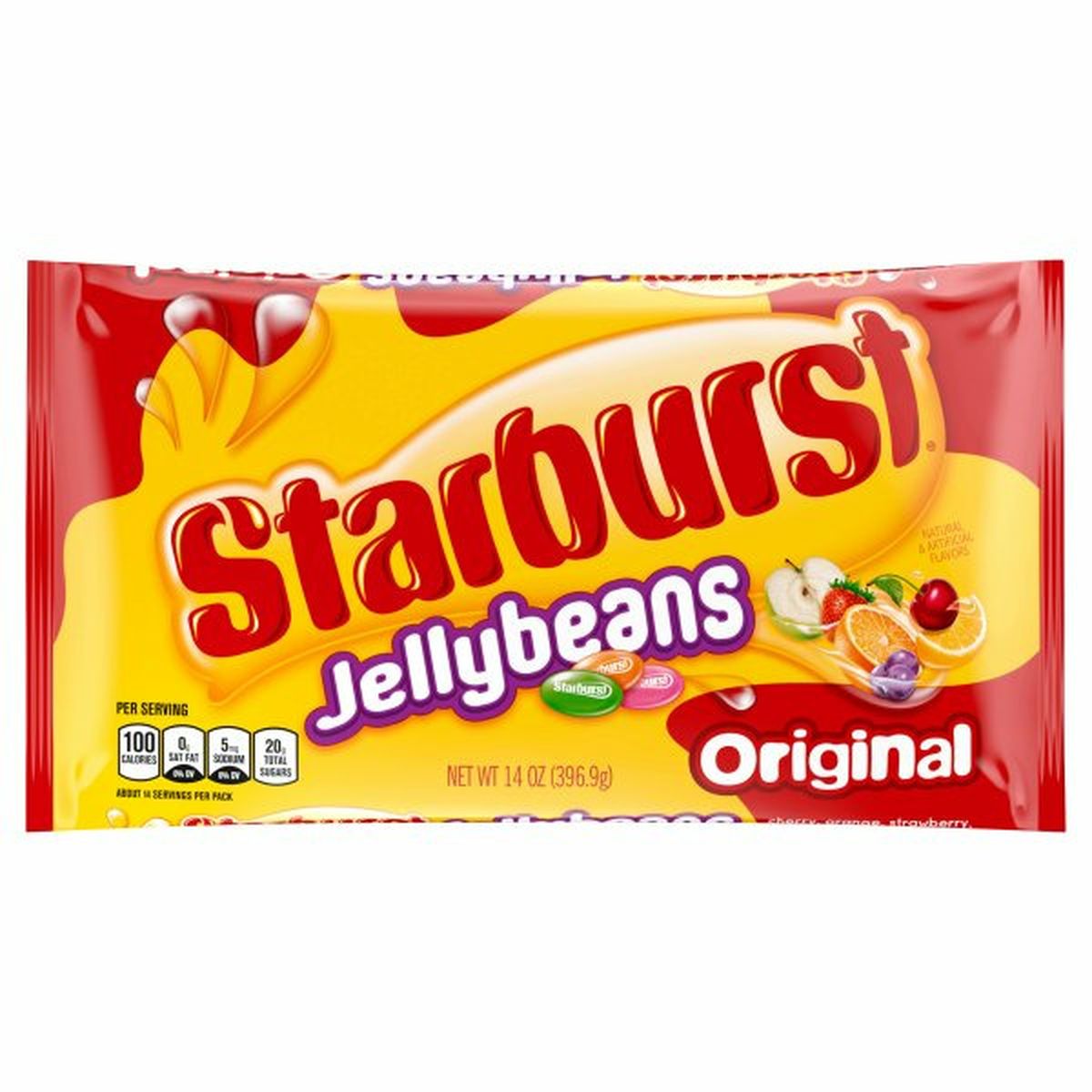 Calories in Starburst Original Easter Jellybeans Candy