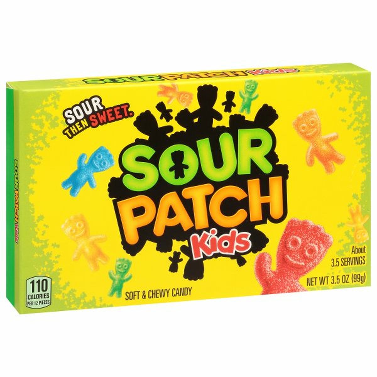 Calories in Sour Patch Kids Candy, Soft & Chewy