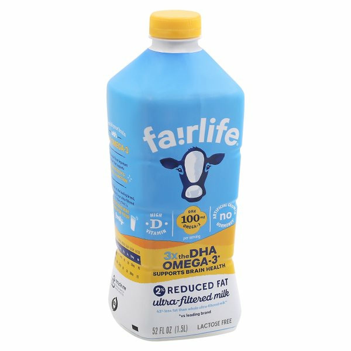 Calories in fairlife Milk, Ultra-Filtered, Lactose Free, 2% Reduced Fat