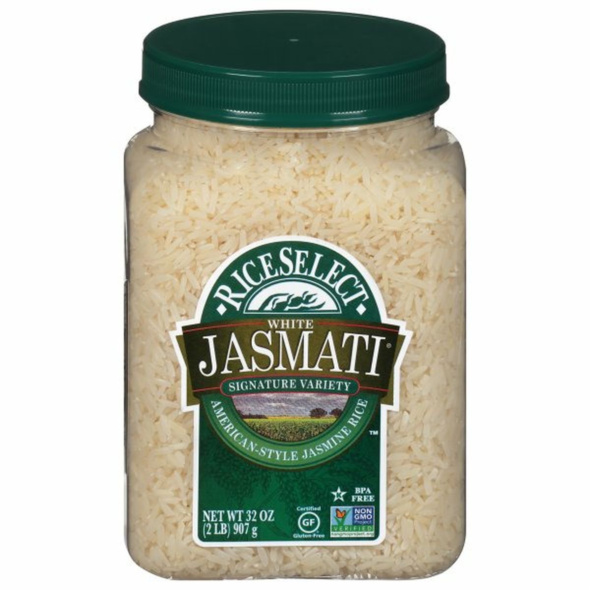Calories in RiceSelect Jasmati, White