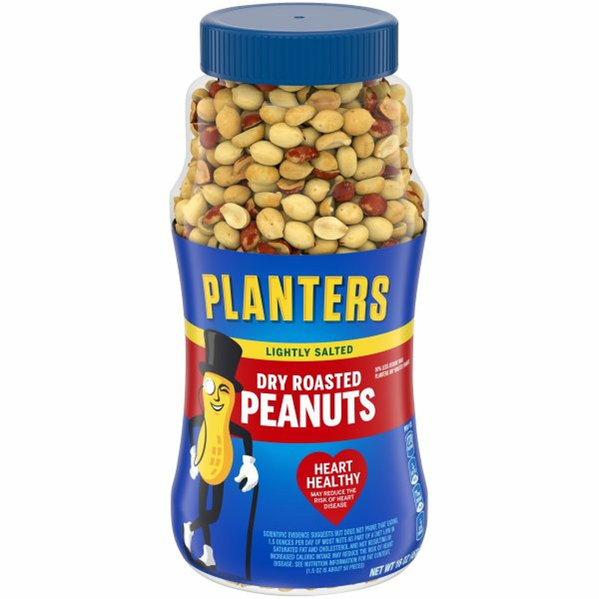 Calories in Planters Lightly Salted Dry Roasted Peanuts