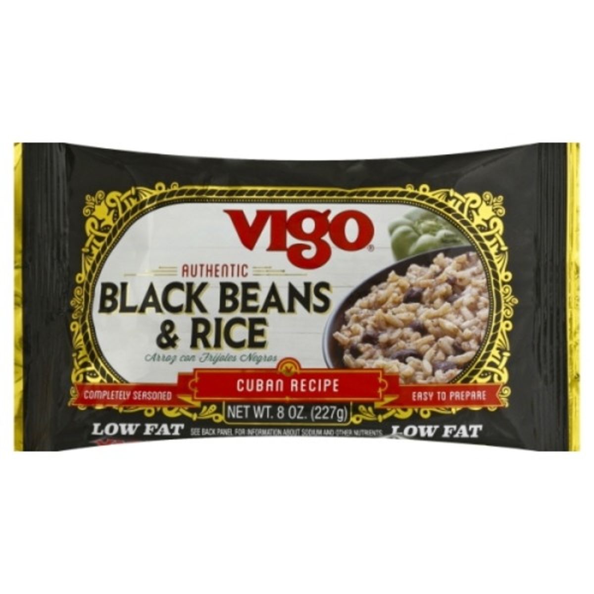 Calories in Vigo Black Beans & Rice, Authentic