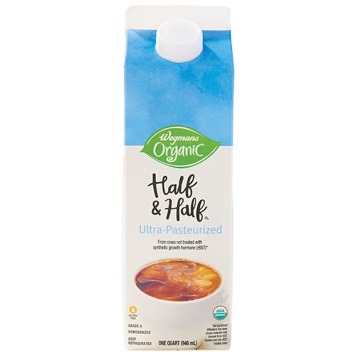 Calories in Wegmans Organic Half & Half