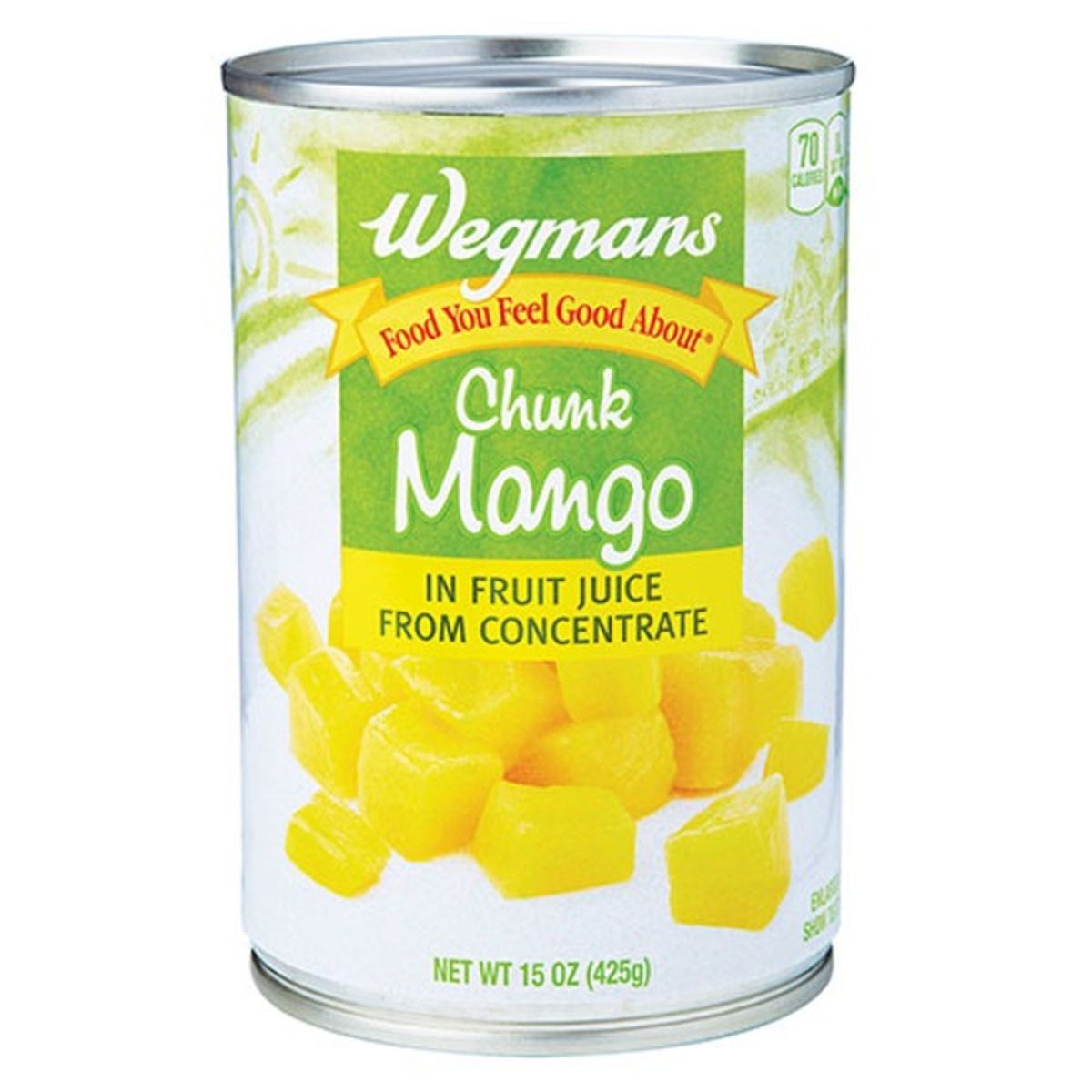 Calories in Wegmans Chunk Mango