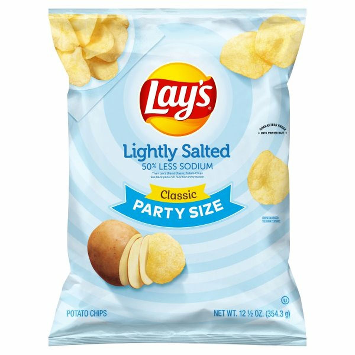 Calories in Lay's Potato Chips, Lightly Salted