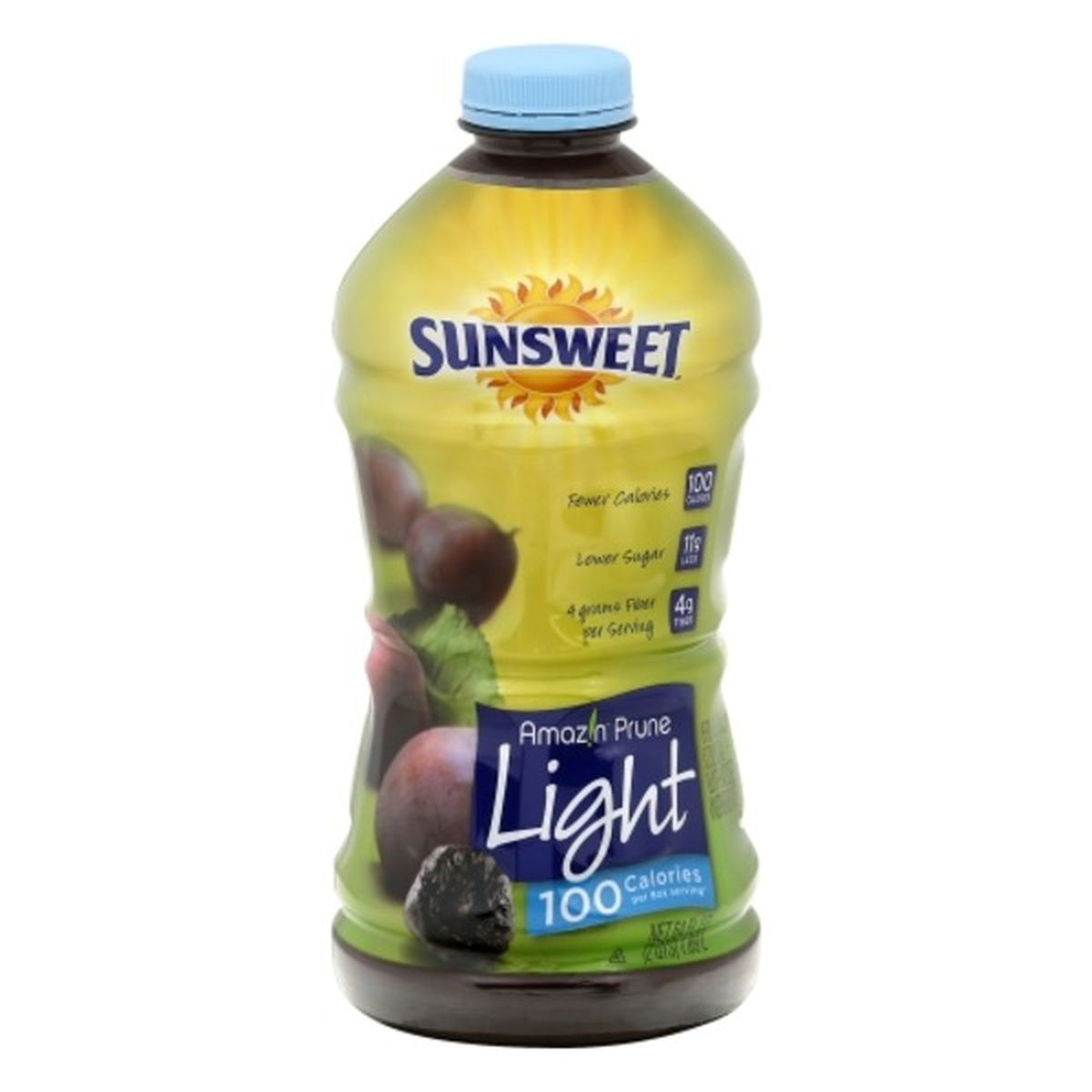 Calories in Sunsweet Amazin Prunes Juice, Light